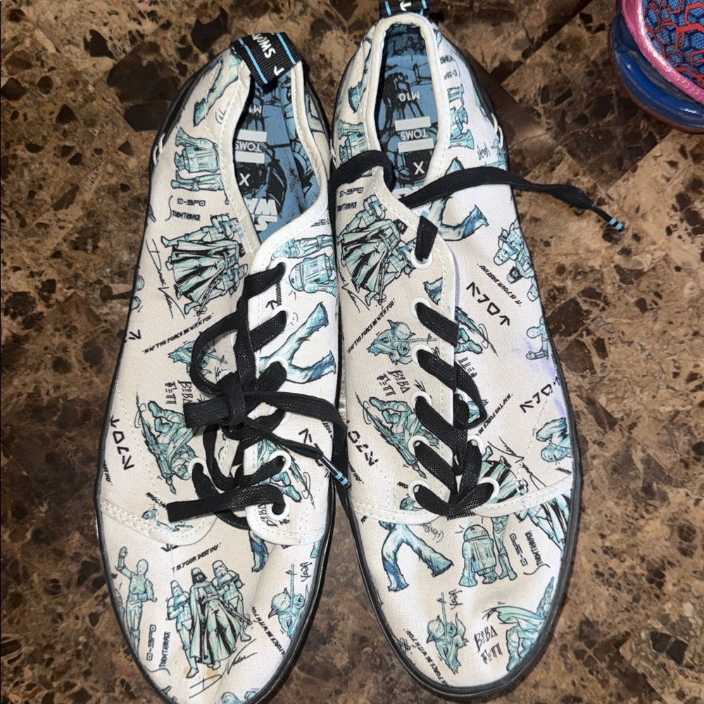 Tom’s Star Wars shoes